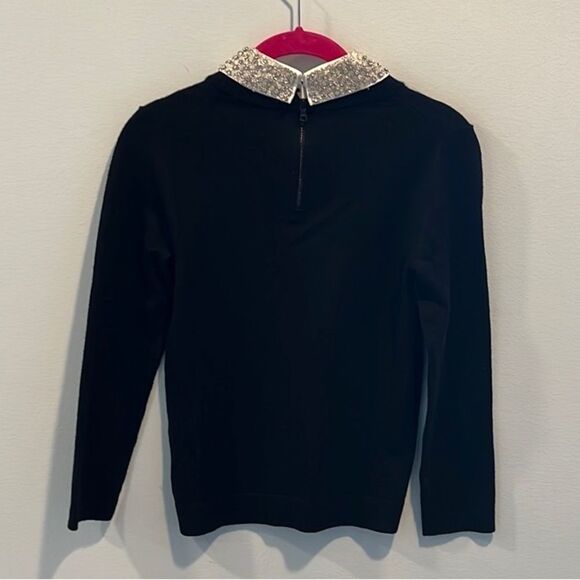 Alice + Olivia “Porla” embellished wool collar sweater XS - Picture 7 of 7
